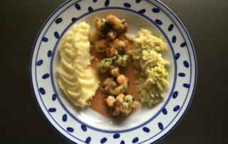 Teller Scampi