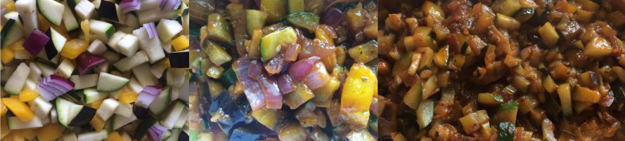 Ratatouille Stufen Zubereitung Ratatouille Stufen Zubereitung