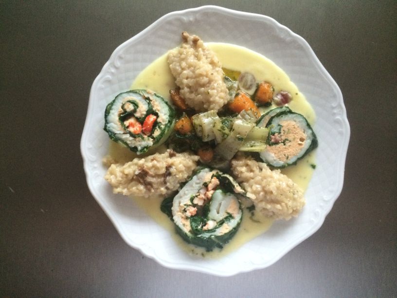 Teller Rotzungenfilet