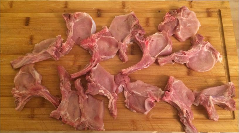 Spanferkel Koteletts