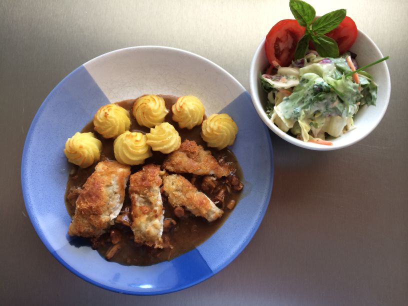 Teller Hähnchen Piccata
