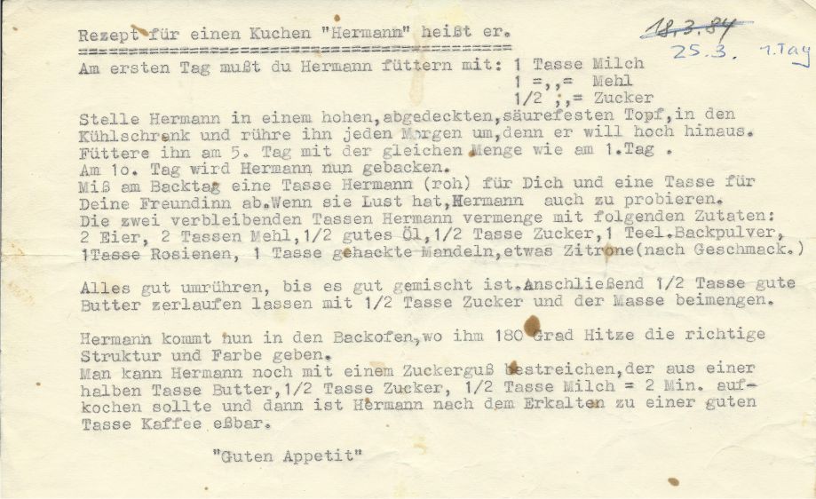 den Hermann Kuchen